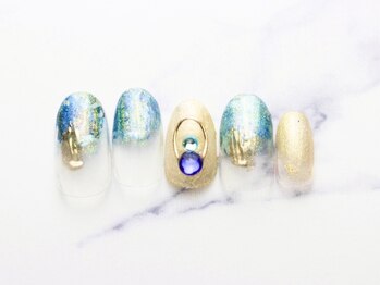 池袋ネイルサロン イイネイル(Ee-Nail)/ディープブルーネイル初回￥6980
