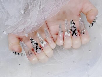 ロカネイル(ROKA NAIL)/高級パーツつけ放題★深夜営業