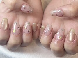 うるつやピンク×オーロラ