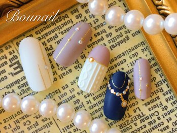 ボネール(nail ＆ eyelash Bounail)/ニット 9980円 マット