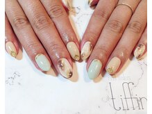 ネイルサロン ティフィン(tiffin)/大人上品ネイル