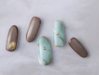 サンミーゴネイル 神戸店(Sunmego Nail)/かこみグラデーションネイル