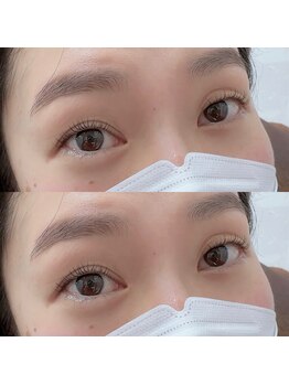 プラスアイ 赤羽東口店/まつ毛カール/担当：田中