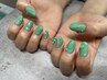 hand★サンプルから選べるシンプル定額4本アート（初回他店オフ込み）