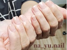 ナユネイル(na_yu.nail)/自爪風クリアネイルマット 1/1