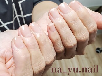 ナユネイル(na_yu.nail)/自爪風クリアネイルマット 1/1