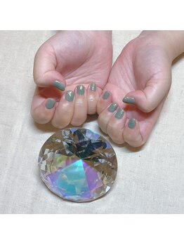 笑楽美屋/カラーベースでラメグラ