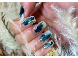 ニュアンス×ミラーぷっくり