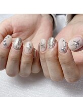 エムネイル(emu.nail)/星×シルバーネイル