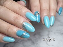 グレース ネイルズ(GRACE nails)/ティファニーブルー