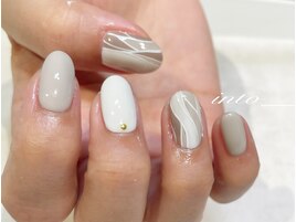 グレージュ　デザイン　アート