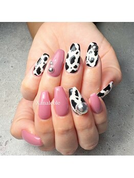 シャナレブレ(Xanaleble)/アニマル柄ネイル