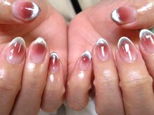 ネイルネイル 南森町店(nailnail)の雰囲気（チークネイル×マグネットフレンチ）