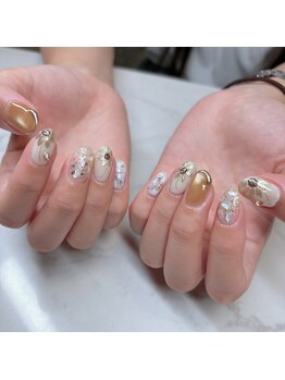 エンズネイル(O’s nail)/ひまわりネイル