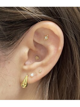 ミント グロー(Mint glow)/＊耳つぼジュエリー＊