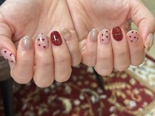 ナットナット 原宿 北参道(NutNut /)/ぽかぽか初冬デザイン定額ネイル