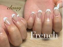 クラッシー(classy)/王道白フレンチ