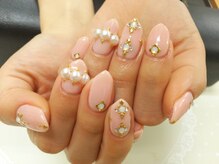 グリッター(Glitter)/大人デザインジェルネイル♪