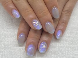 （多比良）夏透け感ネイル★