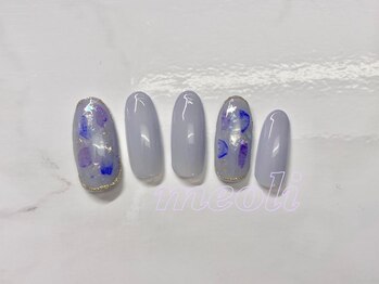 ミオリィ(meoli)/ワンカラー＋シェルアート