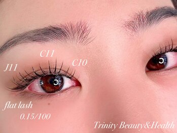トリニティ ビューティーアンドヘルス(Trinity Beauty＆Health)/マツエク　フラットラッシュ