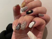 ジュイール ネイル 千葉店(Jouir nail)/指ごとに異なる質感
