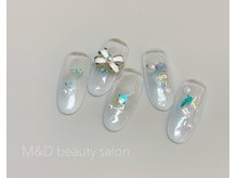エムアンドディビューティサロン 銀座店(M&D)/ワンホンネイル・韓国ネイル♪