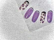 ネイルグラマラス 西新井店/《パラジェル》動物柄フラッシュ