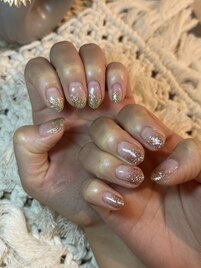 ラメグラデーション