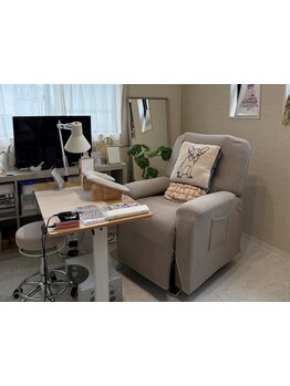 個室があるサロン