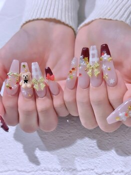 ルーミー アンド コー(Roomy&co.)/クリスマスネイル