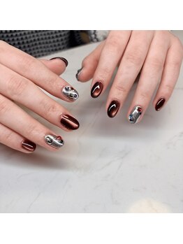 エンズネイル(O’s nail)/ミラーネイル
