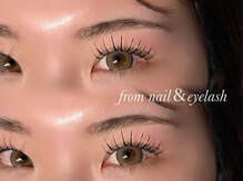 フロムネイルアンドアイラッシュ 神戸三宮(from nail&eyelash)/パリエク//120本＊