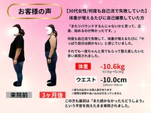 カインド整体院(KiND整体院)/30代　3ヵ月ダイエット成果