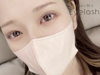 カプロ アイラッシュ(Capullo de Eyelash)の写真/【natural可愛い大人の目元★】豊富なロッドでつくる計算された自然体♪どこから見ても上品な仕上がりに◎