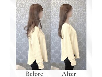 小顔矯正×美容整体×ヘッドケア　MiuR -ミュール-の写真/【美姿勢×S字ライン】巻き肩/猫背/反り腰を整えどの角度からみても美しい立ち姿へ◎