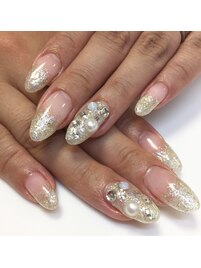 ラメグラデーション☆4800円