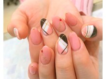 ドレス ネイルアンドアイラッシュ 梅田(Dress)/【Dress 梅田】チェック柄