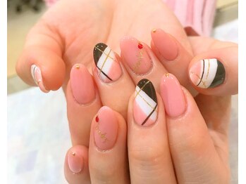 ドレス ネイルアンドアイラッシュ 梅田(Dress)/【Dress 梅田】チェック柄