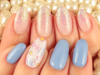 ミューアン(Mieux Un)/ラメグラデーション、 2本アート