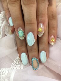 爽やかネイル☆