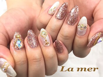 ラメール(La mer)/キラキラネイル★ 8800円