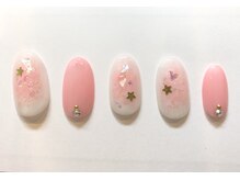 ネイルアンドアイ ミント(nail＆eye mint)/６月キャンペーンネイル
