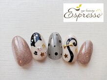 エスプレッソ アイビューティーアンドネイル 新百合ヶ丘店(Espresso)/ハロウィンネイル　黒猫ネイル