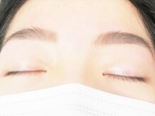 まつげエクステサロン アイズ 蕨店(I's)/眉毛WAX【アフター】施術後