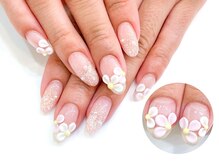 ネイルコレクション ピンク(Nail Collection Pink)/ジェル定額￥8990★３Ｄフラワー