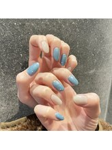 アイディー(i-dee)/パール散りばめネイル★