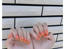 アオネイル(青桜 ao_nail_)/カラー＋パウダー