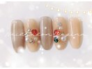 クリスマスネイル