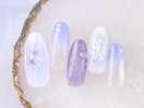 梅雨ネイル￥8980